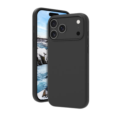 DBRAMANTE1928 Monaco Housing Rear Phone Mobile Phone Compatibilidad With Magsafe Silicone Plastic Black Noche  — image 1