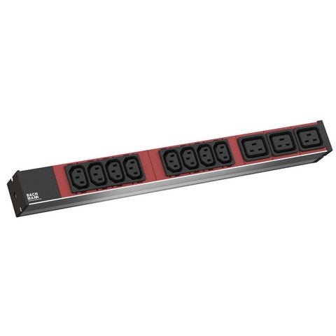 Bachmann It Pdu Alu 1HE 8X C13 3X C19 Cable Power With C20 Connector Male