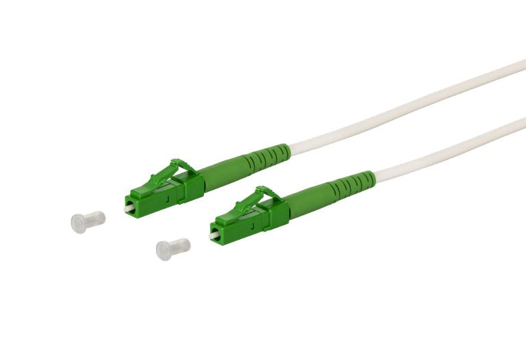 Metz Connect Opdat Network Cable Lc-s Apc Lc-s Apc OS2 White 1,0M