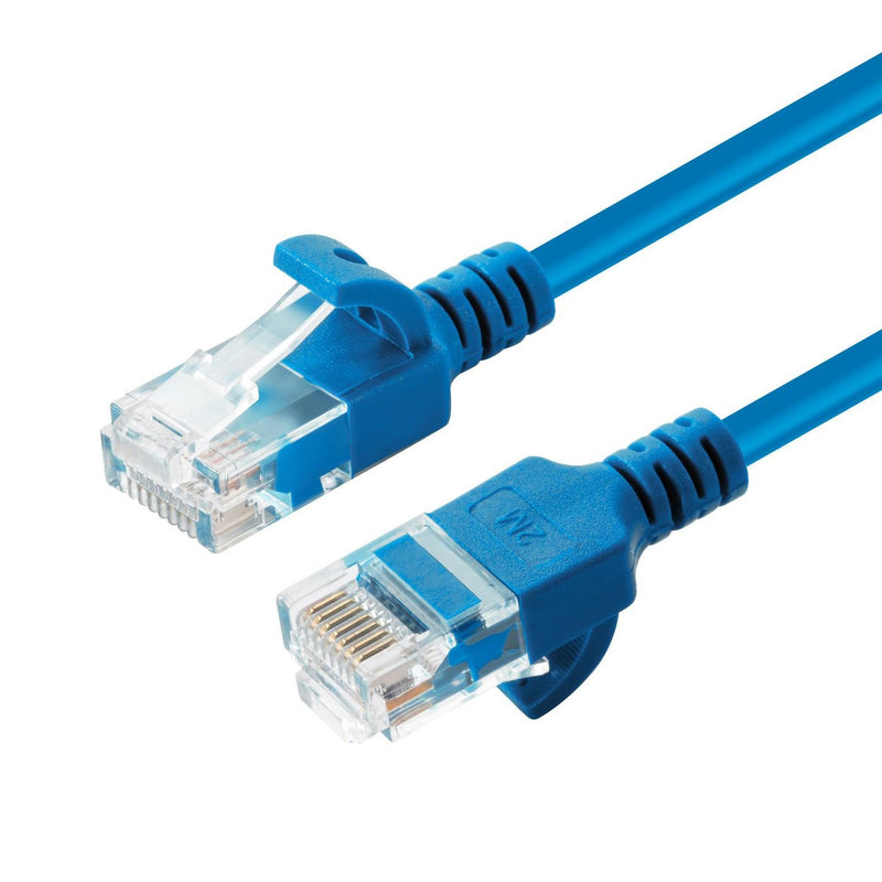 U/UTP CAT.6A Slim 3M Blue Unshielded Network Cable