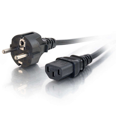 C2G 88544 Cable Transmisión Black CEE7/7 C13 Acoplador — image 1