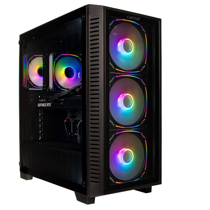 Captiva Highend Gaming PC R89-563 AMD Ryzen 7 9800X3D, 64GB DDR5 Ram, 2TB M.2 SSD, NVIDIA GeForce Rtx 5070 Ti