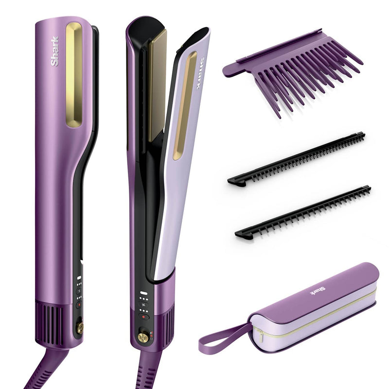 Shark Straightener Silkipro Hair Airflow Púrpura 1000W 2,44M