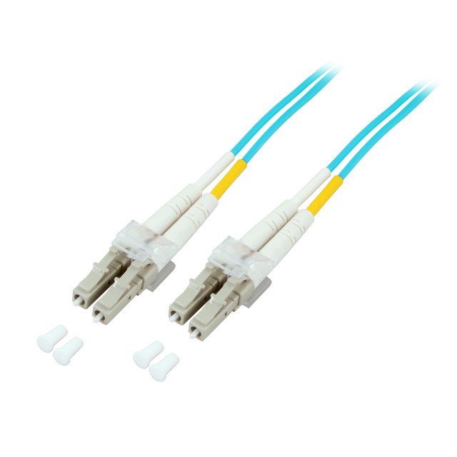 Efb Duplex Network Cable Lc-lc 50 125 OM3 Lszh 2MM 7.5M Aqua