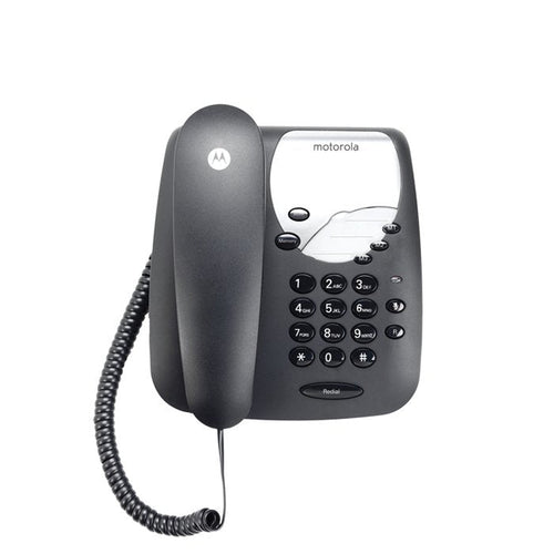 Motorola Telf. With Cable CT1 Black No Display/Rellamada/Función Mute/ Keys Memory 107CT1BLACK — image 1