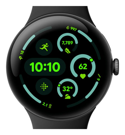 Google Pixel Watch 3 (45MM) Wi-Fi Obsidian — image 1