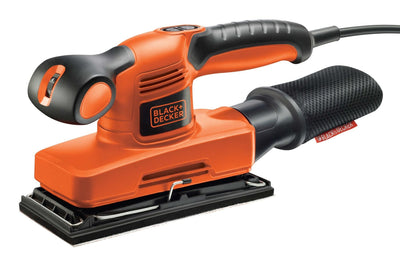 Black + Decker Lijadora KA320EKA 7000 Rpm 240W Orbital Orange/Black 7000 Rpm, 2MM, 1MM, Power Alterna, 240W, 1 — image 1