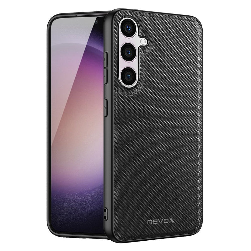 Nevox Styleshell Nylo, Case For Phone Mobile Phone Black Samsung Galaxy S25 Plus 4250686414691.0