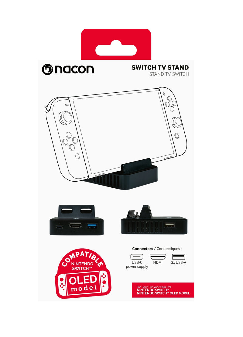 Stand TV Nintendo Switch/OLED Black