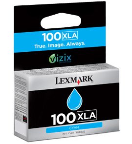 Lexmark Genuine Cartridge Inyeccion Ink Cyan Nº100 Xla Vizix