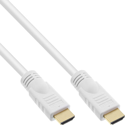 Inline HDMI Cable With Ethernet Male a Male White 5M — image 1