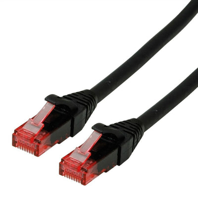 Roline Network Cable CAT.6 UTP, Component Level, Lsoh, Black 2M — image 1