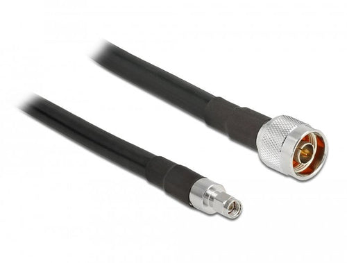 Delock Cable Antenna N Connector Male Rp-sma Connector Male CFD400 LLC400 10M Low Loss — image 1