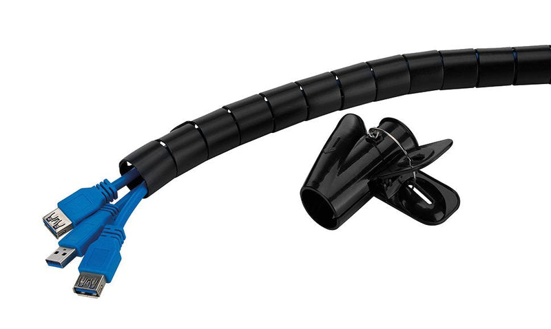 Neomounts ADS06-142BL Organiser Cables Desk Pasacables Black 1 Pieces