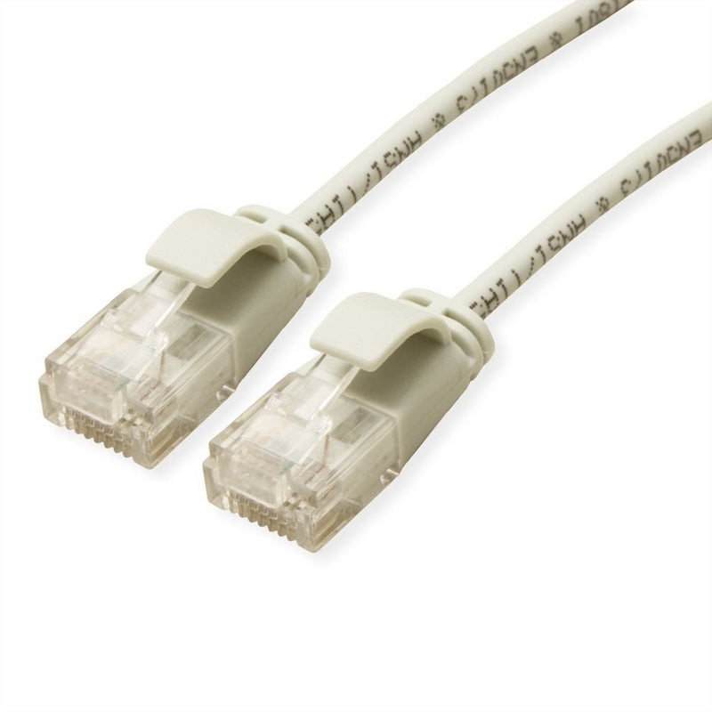 Roline Verde UTP Network Cable CAT.6A (class Ea), Lsoh, Slim, Gris 1,5M
