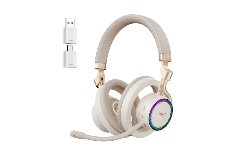 Havit Auriculares FUXI-H8 Con Cable/Inalámbricos Juegos (dorados)