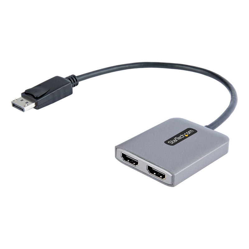 StarTech.com Hub Concentrador Mst DisplayPort a 2 Ports HDMI - HDMI Double 4K a 60HZ - Adapter Multimonitor Di