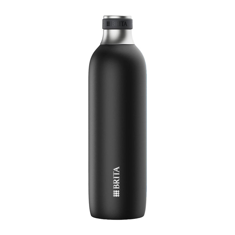 Brita Sodatrio Stainless Steel Bootle Black Big
