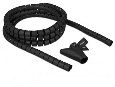 Delock Hose Espiral With Tool Extracción 2,50M X 20MM Black — image 1