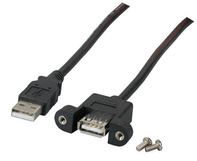 EFB Elektronik K5291SW.0,5V2 USB Cable 0,5M 2.0 USB a Black — image 1