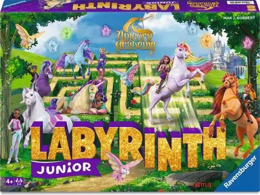 Ravensburger Unicorn Academy Junior Labyrinth, Juego de mesa 25079