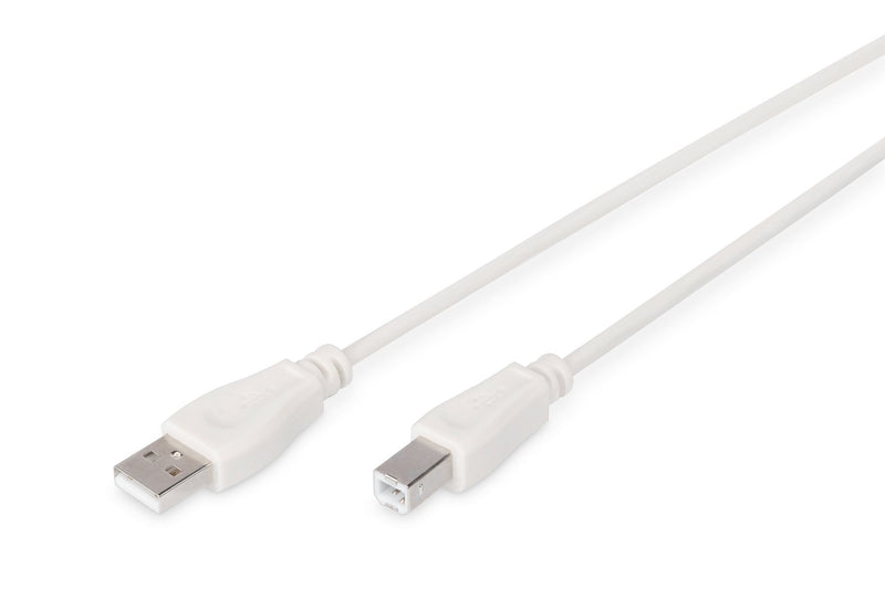 Assmann Electronic AK-300102-030- And USB Cable 3M 2.0 USB a USB B Beige