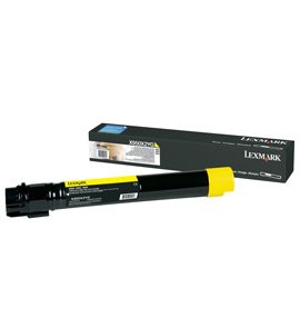 Lexmark Genuine Toner Performance Extra Tall Yellow Lccp, Lrp X950DE, 950DHE, 950DTE, 952DE, 952DTE, 954DE, 95