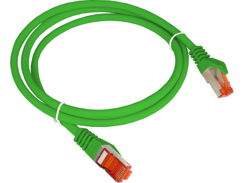 A-lan KKS6ZIE2.0 Network Cable Green 2M CAT.6 F/UTP (FTP)