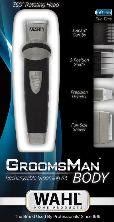 Wahl Cortabarbas Groomsman With Cable With Battery 9 Accesorios — image 1
