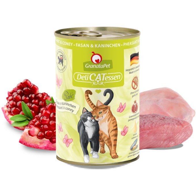 Granatapet Delicatessen Pheasant And Coney - Comida Húmeda Gatos - 400G