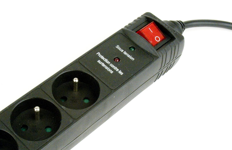 Energenie Power Strip 5 Salidas AC 250V 1.50M Black SPF5-C-5