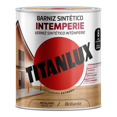 Titanlux Barniz Sintético Intemperie Glossy Incoloro 4L M14100004 — image 1