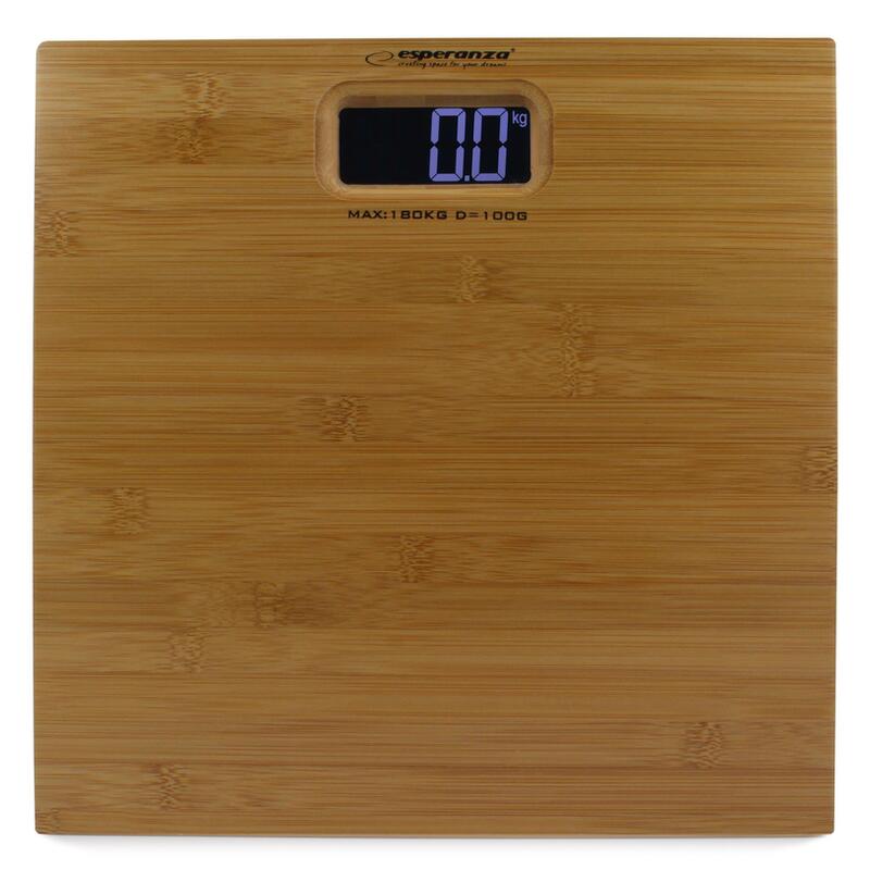 Esperanza Scale Bathroom Bamboo EBS012 Colour Brown