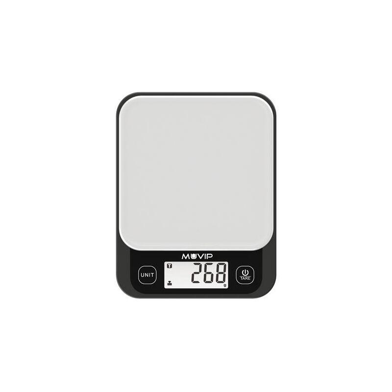 Muvip Scale Kitchen Digital Super Slim - Sensor Calibracion High Precision - Funcion Tara