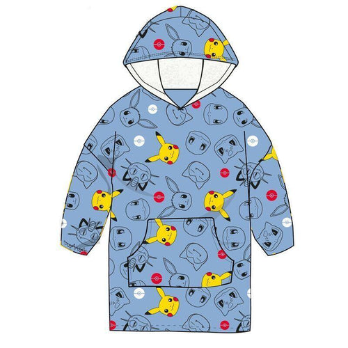 Bata Hoodie Oversize Pokemon Coral Kids — image 1
