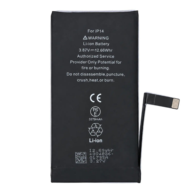 Battery Iphone 14 Spare Part Internal Li-ion With Flex