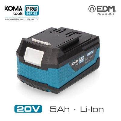 Koma Tools Battery Li-ion 20V 5.0A 7,5X11,7X6,3CM Pro Series Battery — image 1