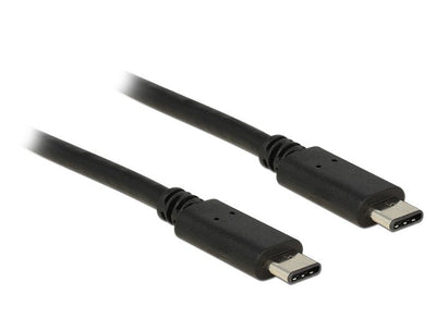 Delock USB Cable Type-c 2.0 Male USB Type-c 2.0 Male 1,0M Black — image 1