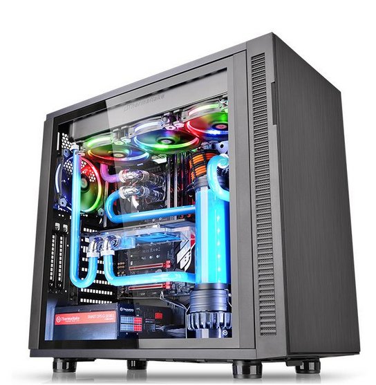 Thermaltake PC Case Suppressor F31 Glass Tempered Black