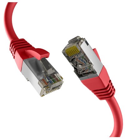 Efb CAT.8.1 Red 3M RJ45 Network Cable S FTP Pimf