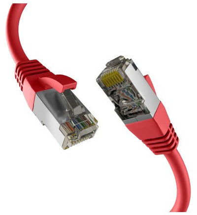 Efb CAT.8.1 Red 2M RJ45 Network Cable S FTP Pimf — image 1