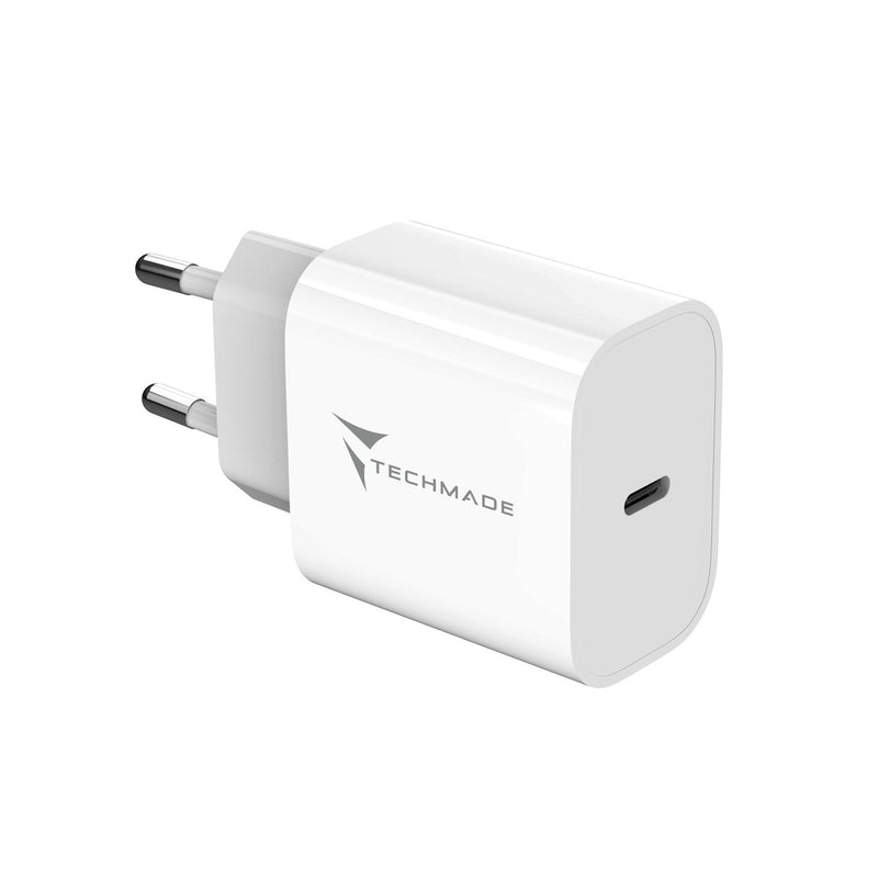 Techmade TM-381B Charger Dispositivo Mobile Phone Universal White Power Alterna Charging Fast Indoor