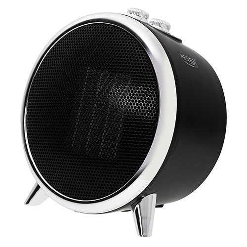 Adler Heater Eléctrico Ad 7742 Indoor Black Silver 1500W Fan Eléctrico