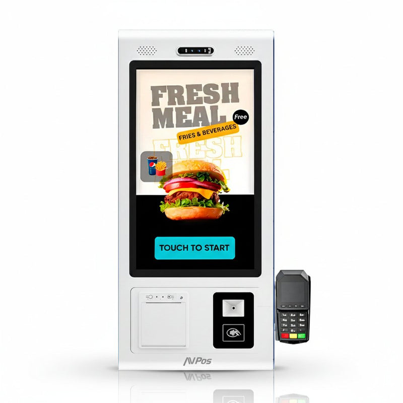 Avpos Kiosko Autoservicio Desktop DK22 - 22 Pulgadas Touchscreen - RK3568 - 8GB Memory - SSD 128GB - Scanner 2