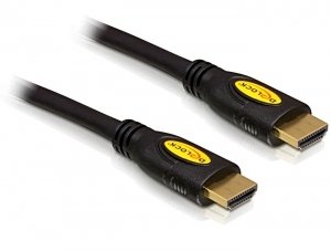 Delock Cable High Speed HDMI With Ethernet - Hdmi-a St. Hdmi-a St. 4K 1M