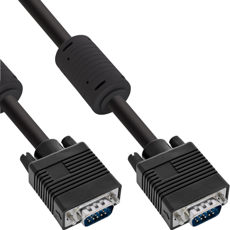 Inline Cable S-VGA 15HD Male a Male Black 0,5M