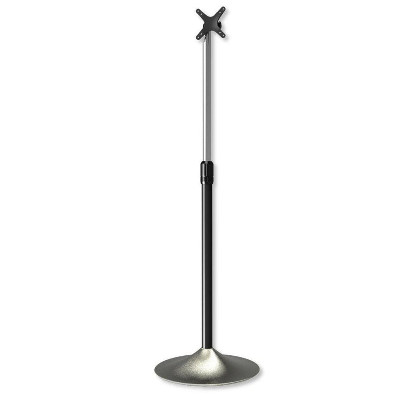 Techly ICA-TR10 Stand Pie Screen Plana 68,6CM (27) Stand Floor With Wheels Screen Plana Silver