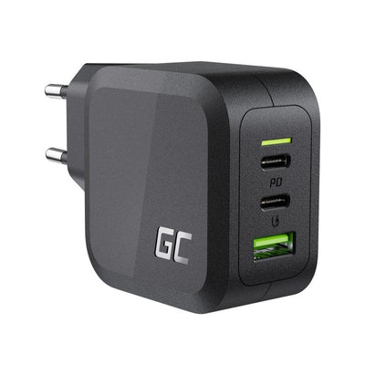 Green Cell Charger Powergan 65W 2x USB-C Pd 1x USB-A Uc GaN — image 1