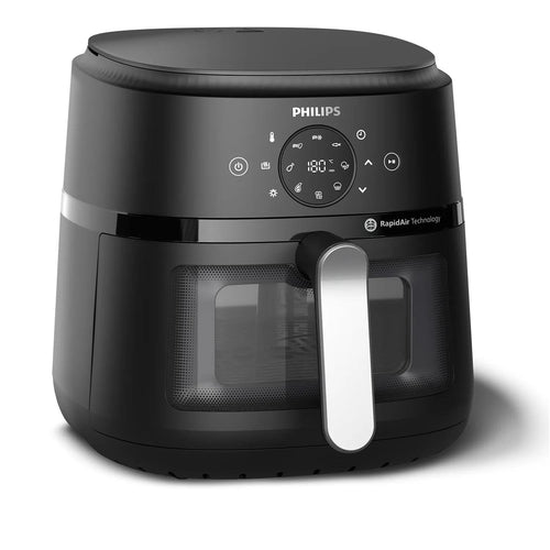 Philips Fryer NA231 00 Airfryer, 1700W, Pan Volume 6.2 L, Black, Silver — image 1