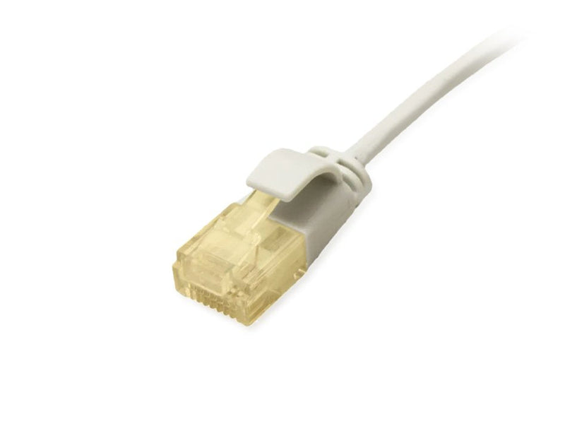 Equip Network Cable CAT.6A Slim U UTP 2x RJ45 0.50M Grey Lszh